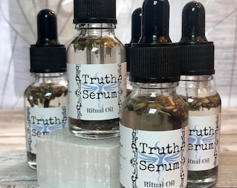 Truth Serum | To Elicit the Truth | Ritual Oil | 15ml dropper bottle | Sold individually