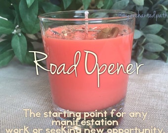 Road Opener Candle | Opens the road for opportunities | Removes Stuck Energy