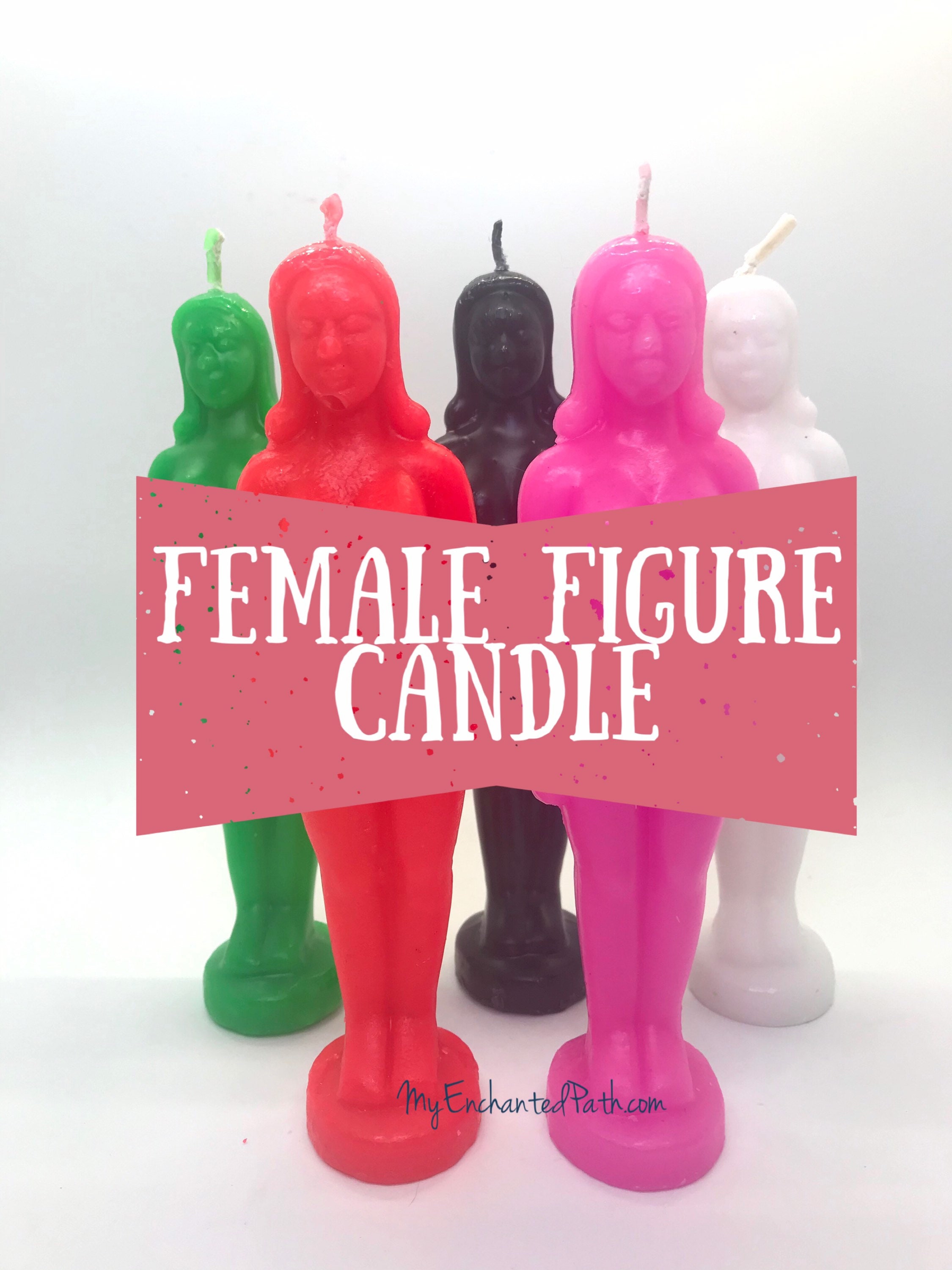 Female Image Candle Female Figure Candle Ritual Candle Etsy