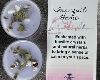 Tranquil Home Tealights, Calm and Cleansing Energy set of 2