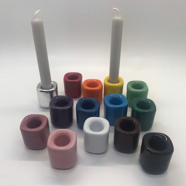 Ceramic Candle Holder for mini Ritual Candles | Sold Individually