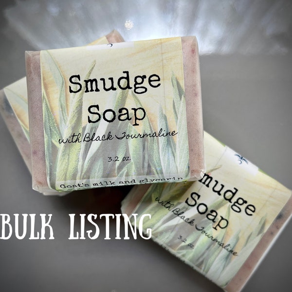 x6 units: Sage Soap,  Sage Smudge Soap BULK ITEM