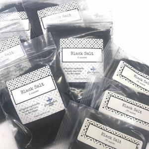 Black Salt, Witch’s Salt, Protection and Clearing - sold individually