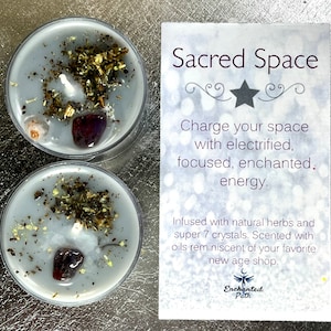Sacred Space Tealights, Altar Candles,  Set of 2