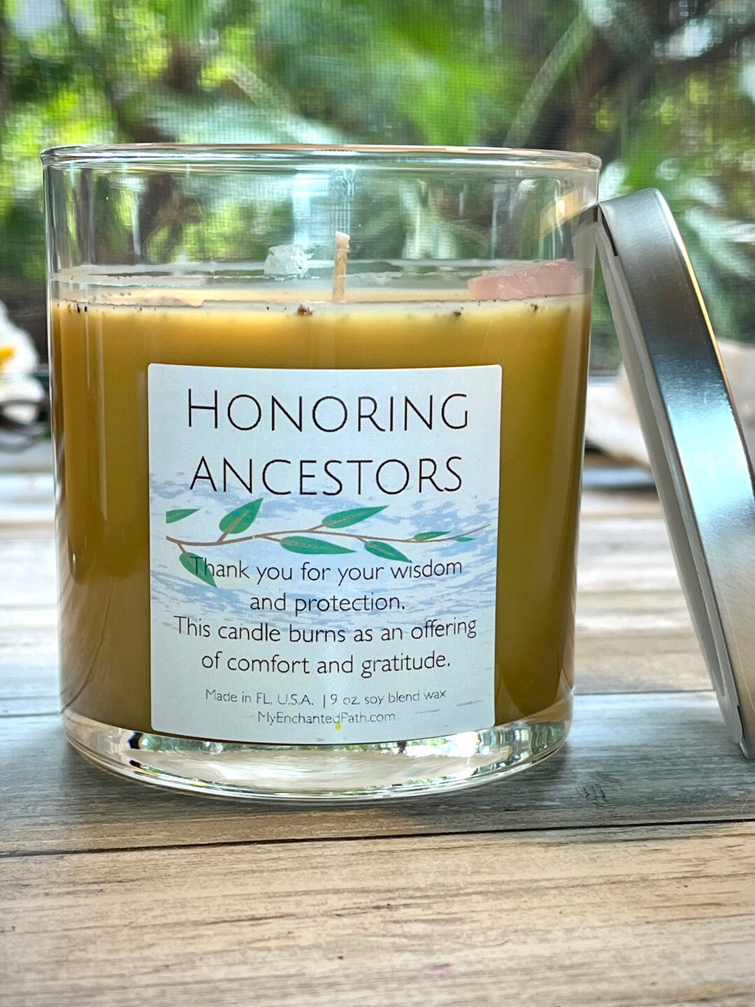 Honoring Ancestors Candle an Offering Candle for Your Ancestors Etsy