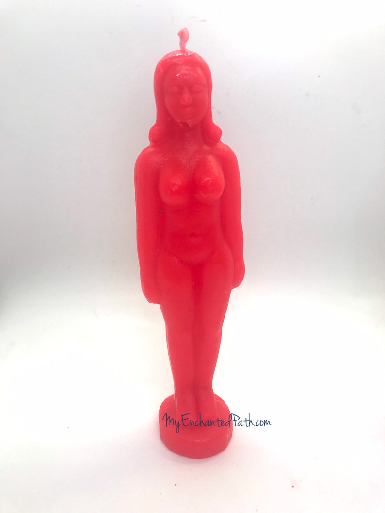 Female Image Candle Female Figure Candle Ritual Candle Etsy