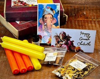 Ganesh Chaturthi Celebration Kit, Remover of Obstacles Ritual