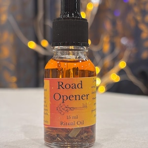 Powerful Road Opener Oil for Unlocking Potential and Manifesting Success, 15ml
