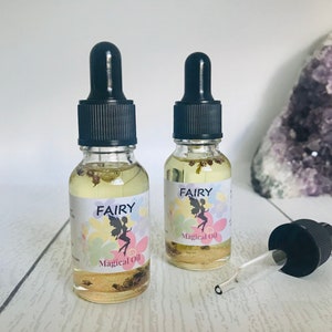 Fairy Oil 15ml bottle with dropper top,