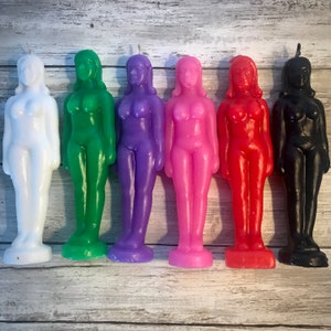 Female Image Candle, Female Figure Candle, Ritual Candle, Goddess Candle