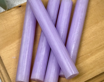 Lavender Ritual Candles, Pack of 5, Unscented