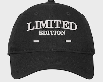 Limited Edition Custom Dad Cap Geburtsjahr gestickte verstellbare Cap