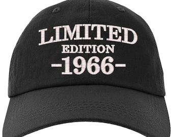 Cap 60th Birthday Gift, Limited Edition 1966 All Original Parts Baseball Hat