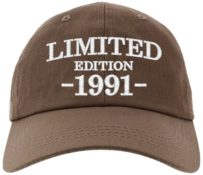 Cap 30th Birthday Gift Limited Edition 1991 All Original Parts Baseball Hat