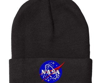 NASA Knit Winter Beanie Hats