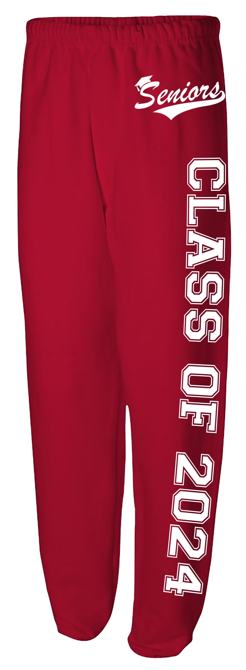 Seniors Class of 2024 Sweatpants Graduation Gifts Logo 