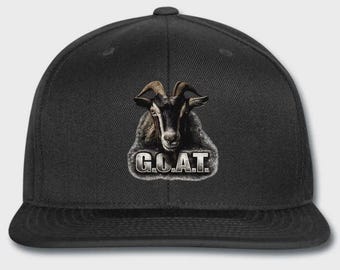 G.O.A.T. Snapback Hat, Größte aller Zeiten GOAT Graphic Cap
