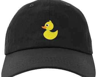 Embroidered Rubber Duck Cap Unisex for Men and Women, Adjustable Baseball Cap
