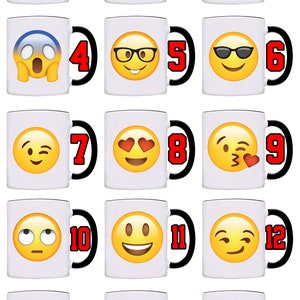 Popular Text Message Faces Coffee Mugs