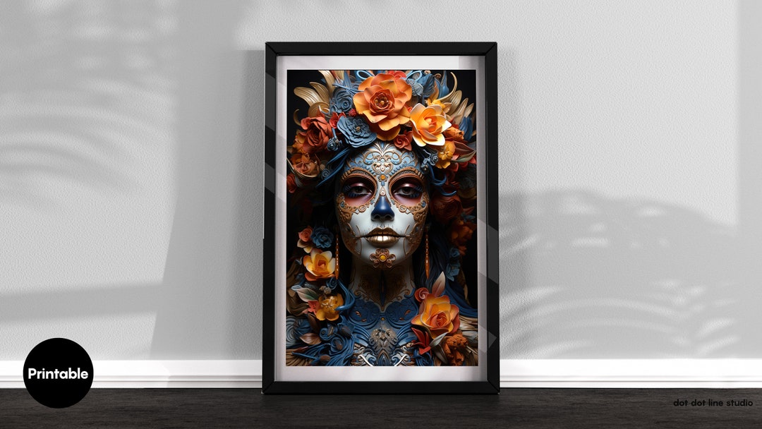 Mexican Catrina Printable Poster Skull Poster Mexican Decor Etsy Mexican Catrina Printable Poster Skull Poster Mexican Decor Etsy
