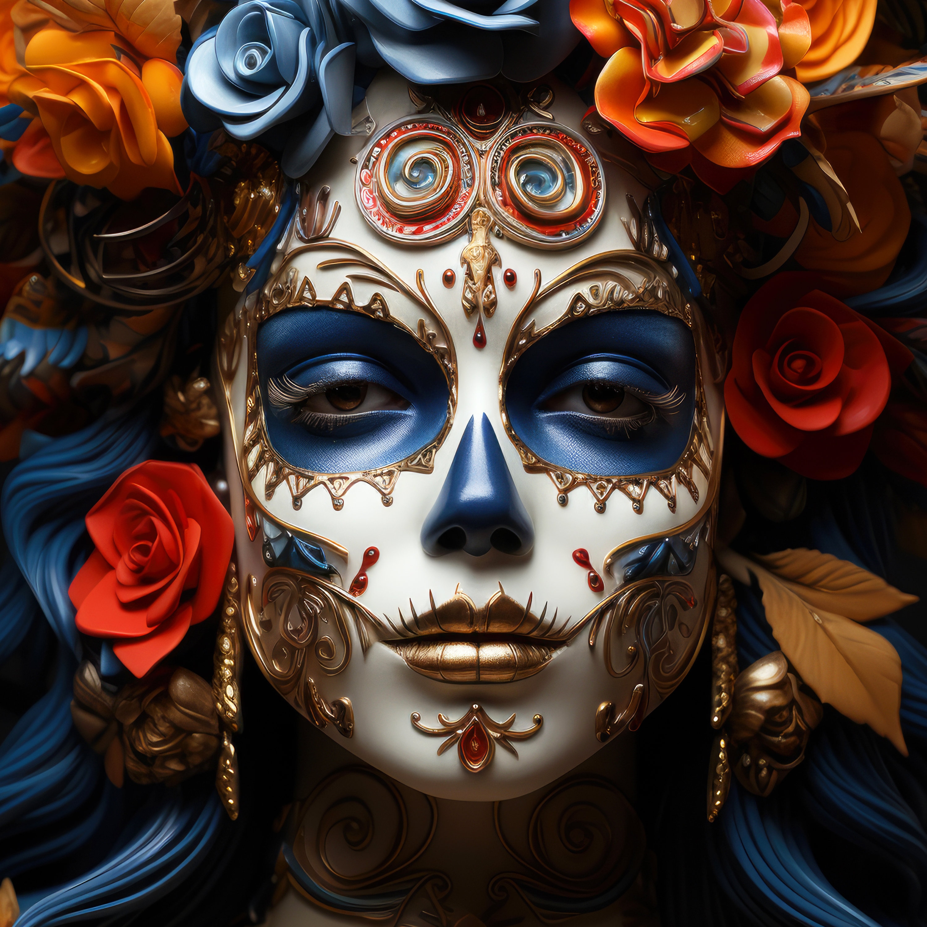 Mexican Catrina Printable Poster Skull Poster Mexican Decor Dia De Mexican Catrina Printable Poster Skull Poster Mexican Decor Dia De