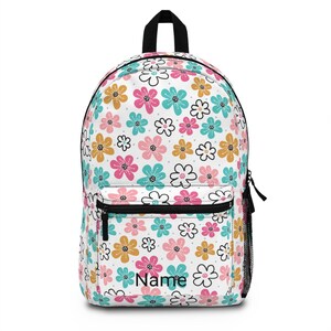 Sac à dos pour fille, cartable personnalisé pour la maternelle à la 5e année, sac prénom personnalisé, cartable pour enfants, sac à dos pour enfants, rentrée des classes