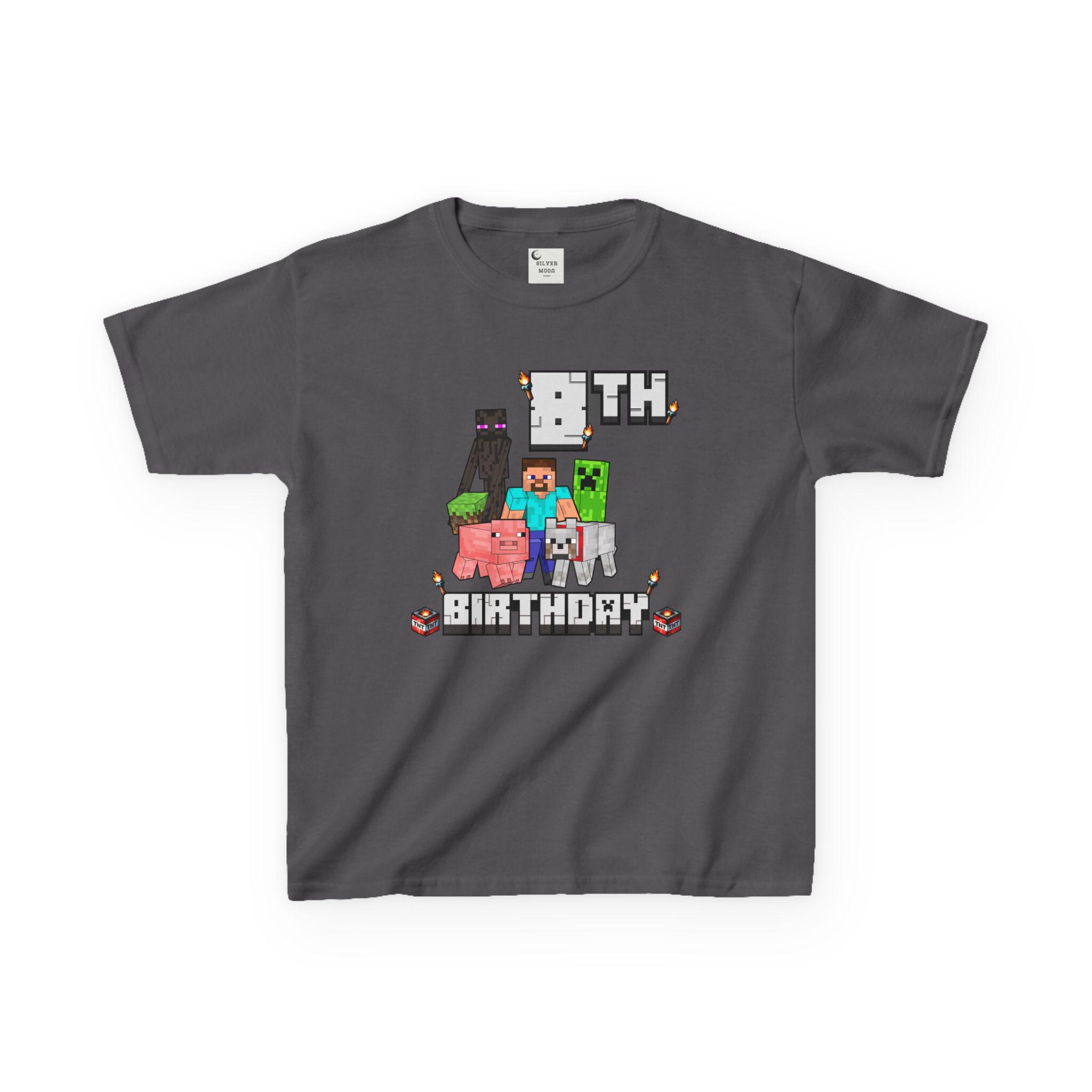 Minecraft Birthday Shirt - Personalized with Name