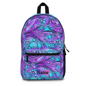 Sac à dos coloré et personnalisé pour enfant, cartable personnalisé, cadeau de rentrée, sac à dos tendance, équipement unique pour enfant, sac à dos élégant
