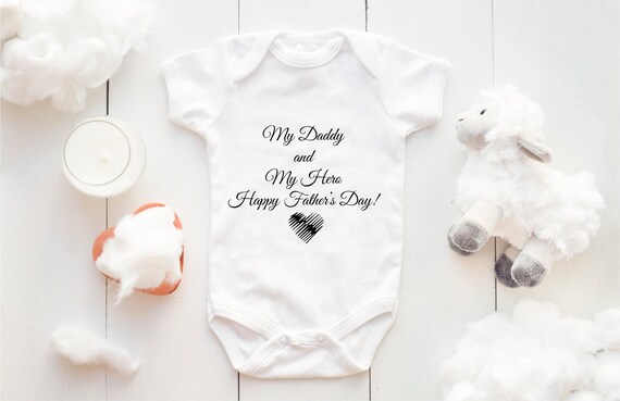 fathers day baby grow