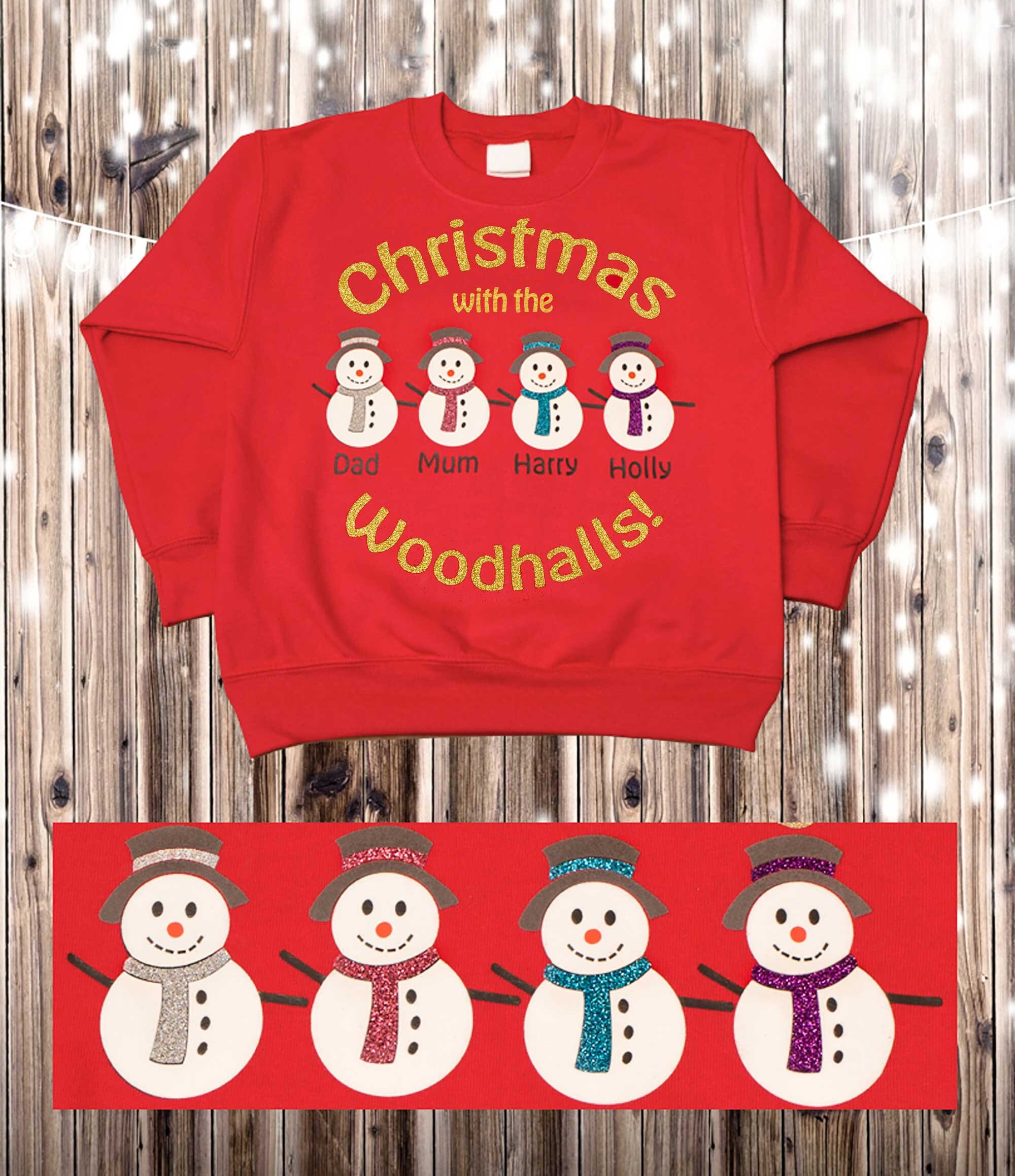 matching christmas jumpers baby