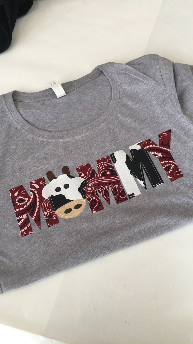 MOMMY DADDY or Sibling Coordinating Shirt for Barnyard Themed - Etsy