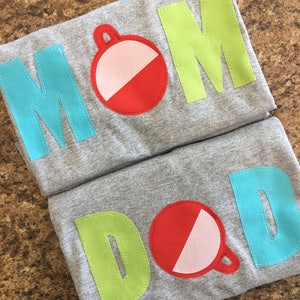 MOM, DAD or BRO coordinating shirt for O-fish-ally one birthday, the Big one first birthday shirt Bobber, fishing, boating, vacation