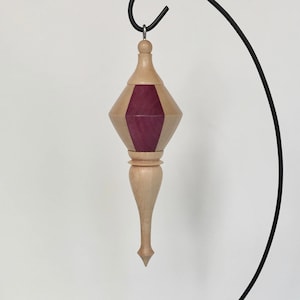 Turned Wood Christmas Ornament