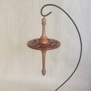 Turned Wood Christmas Ornament