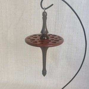 Turned Wood Christmas Ornament