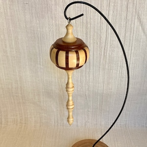 Turned Wood Christmas Ornament