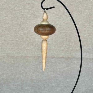 Turned Wood Christmas Ornament