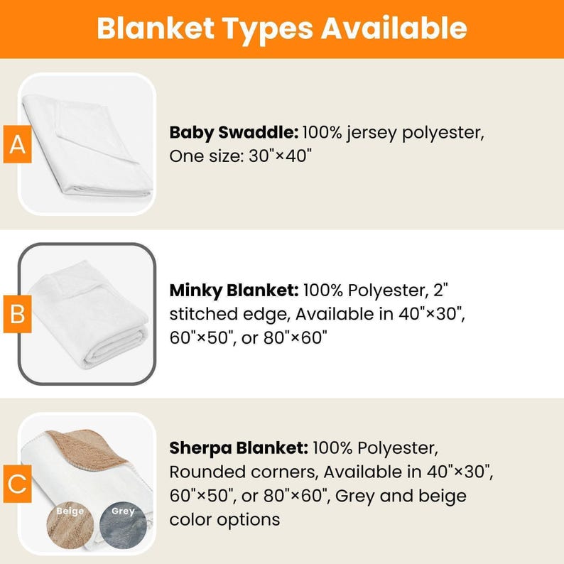 Personalized Deer Blanket, Custom Name Blanket for Babies, Toddlers and