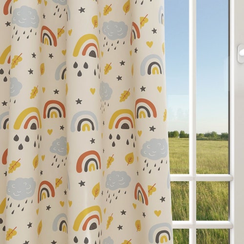 Forest Kids and Nursery Blackout Curtains. Custom Handmade Etsy