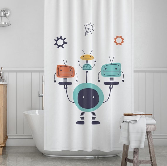 Themed shower curtains deals