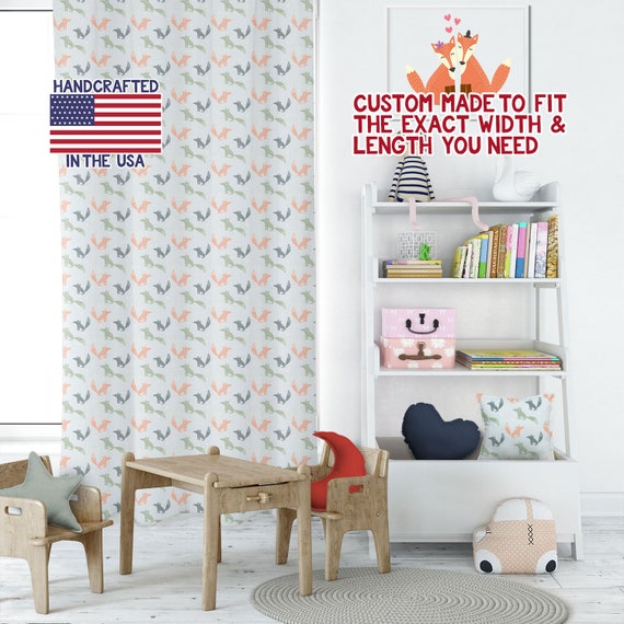 Wild Thing Sundown Curtains For Kids Bohemian Curtains Etsy