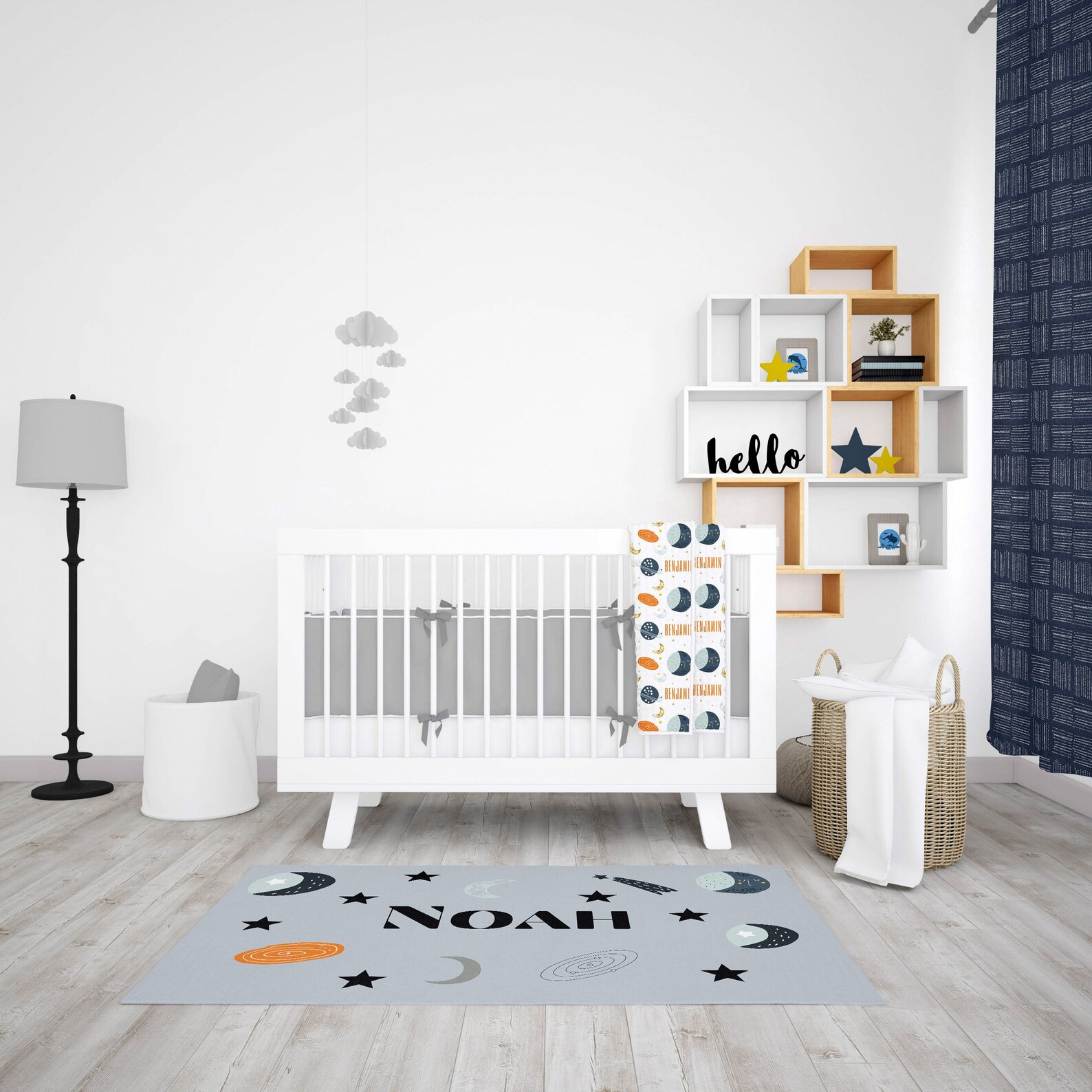 Personalized Galaxy Nursery Rug. Enhance Your Kid's or Etsy