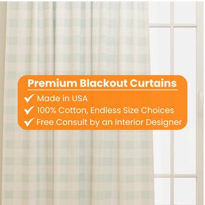 Anderson Snowy Curtains for Kids, Bohemian Curtain, Playroom Kids Curtains, Custom Kids Blackout Curtains - 2 Panels. Multiple Sizes