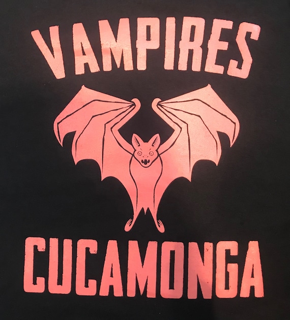 Men/'s CUCAMONGA VAMPIRES CAR CLUB Vintage 1950s 1960s HOT ROD Rockabilly T-Shirt