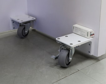 Axis Custom Mobile Casters for Reception Desks