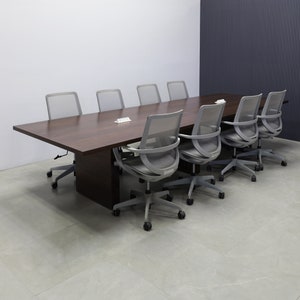 Rectangular Shape Custom Conference Table, Laminate Top - Newton Meeting Table