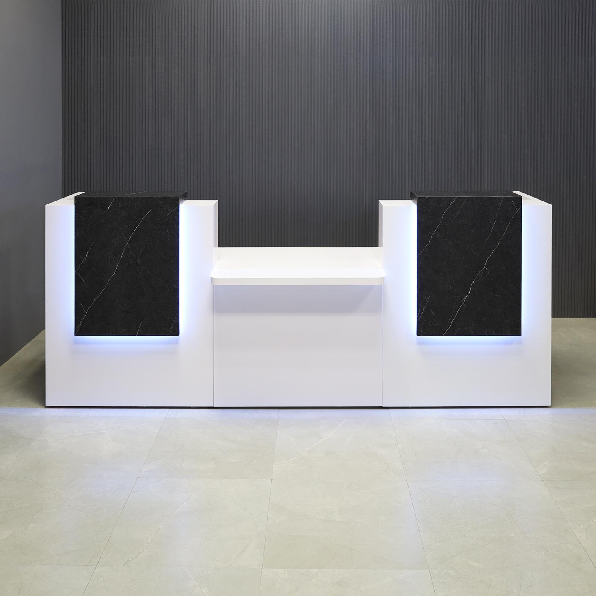 Chicago Double Counter ADA Compliant Custom Reception Desk | Modern ...