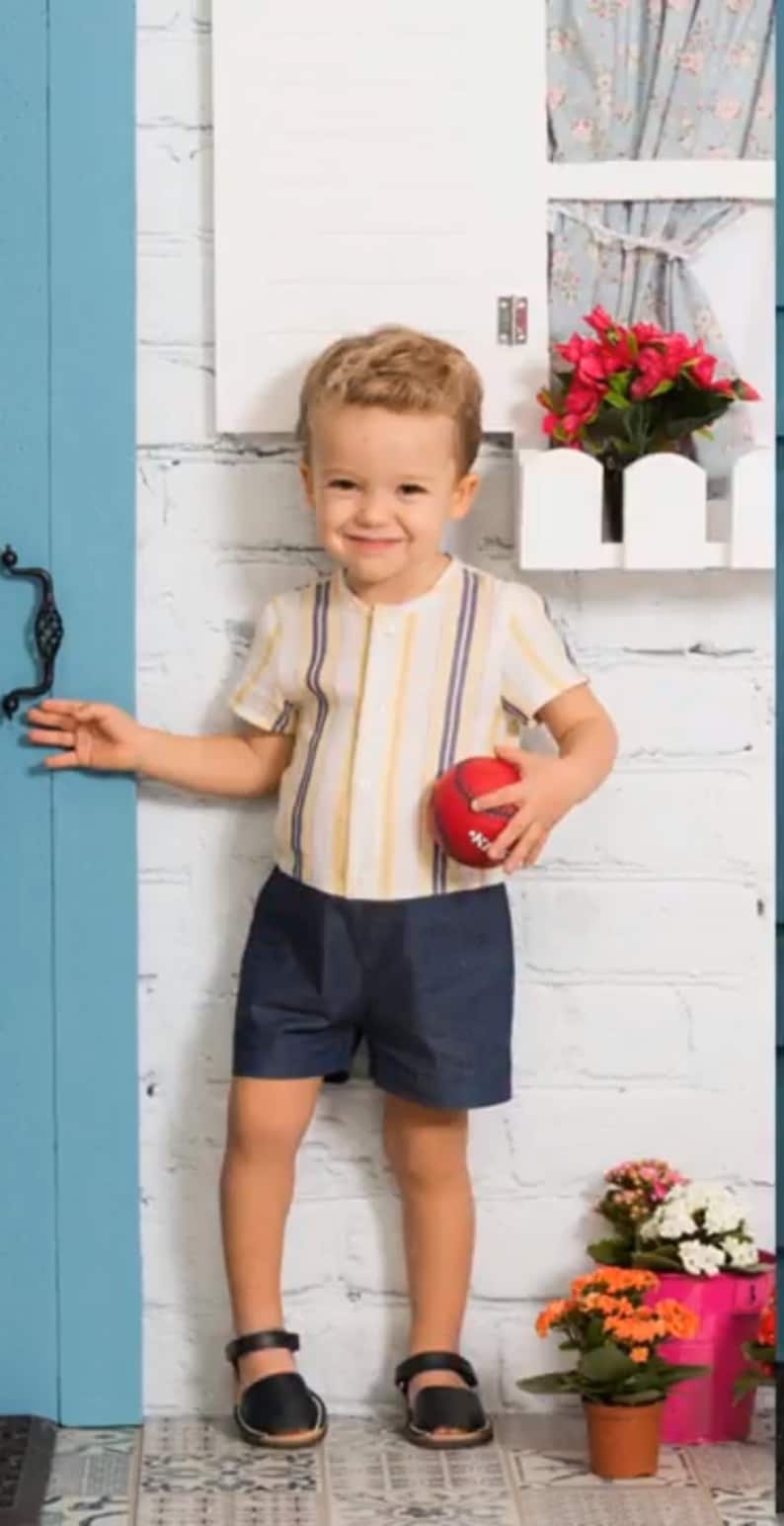 BABY BOY PATTERN Pdf Boy Romper Boy Dungaree Overall Pattern Etsy