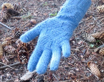 Knitting Pattern: Pine Cone Gloves - Instant PDF Download - Knit gloves pattern for sock or fingering yarn