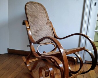 Cane Rocking Chair Etsy